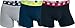 Produktbild CR7 Cristiano Ronaldo - BASIC - Boxershorts/Retroshorts für Herren - 3-Pack - Schwarz/Blau/Grau - Grösse Large (CR7-JBS-8100-49-644-L)
