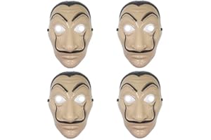 Udekit Salvador Dali Máscara Para Adultos Halloween Acción De Gracias Pascua Navidad Ostüm Cosplay Masquerade Bar Decoración