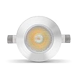Sparsam: Die Led Minispots haben eine Leistung von gerade mal 2 Watt, aber eine Leuchtkraft wie eine 20 Watt Glühlampe, außerdem eine Lichtleistung von 140 Lumen und punkten durch Energieeffizienzklasse A+