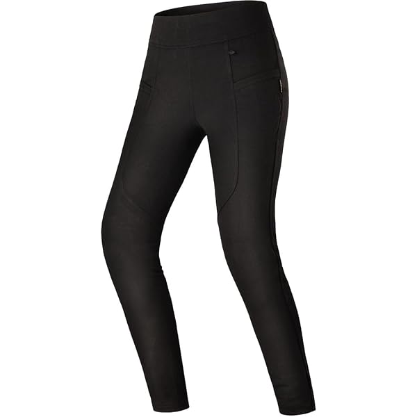 Legging De Moto Protecteur Bikers Gear - Taille Haute, Protection CE Amovible - Pour Femme