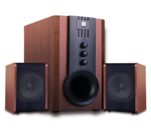 iBall Tarang 14 Watt 2.1 Channel Wired Multimedia Speaker (Brown)