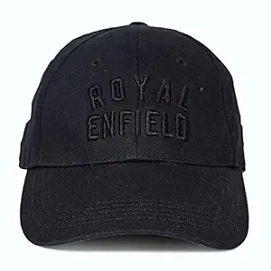 Royal Enfield Essential Cap (RLCCAJ000004, Black, 142 cm)