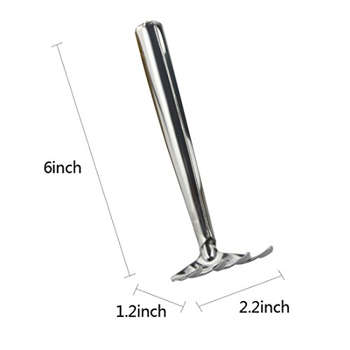 bluesnail 3 Pack Mini Garden, kleine Schaufel Rechen Spaten Metall Garten Werkzeug für Pflanzen Getopfte Blumen - 4