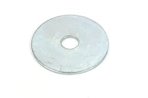 Munitech, M6 Washers, Penny Repair Washers, From M6 x 30mm, Large Flat Repair Washer, Zinc Plated Plain Round Washers for Screws and bolts (Pack of 12) (M6 x 30mm)