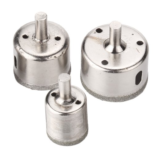 BQLZR 28 38 45mm 3pcs Diamant Hohlbohrer Fliesen Marmor Bohrkrone Diamantbohrer Neu