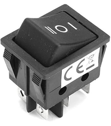 Interruttore on-off a bilanciere SLIM SWITCH tasti tondi, in nylon Interruttore on-off a bilanciere SLIM SWITCH tasti tondi, in nylon
