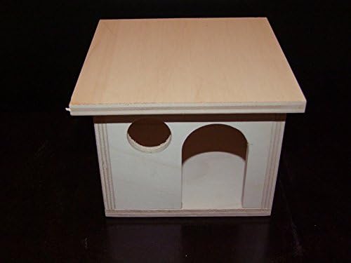 The Man's _ 76: Rodent Mice Hamster House House Wood Material: Poplar; Model Pepueno