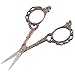 Produktbild Queenbox European-Style Stainless Steel Classic Plum Scissors DIY Hand Small Cross-Stitch Scissors Needle Arts Sewing Accessories