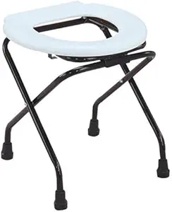 SR BIOTECH Premium Imported Folding Commode Stool/chair ROUND