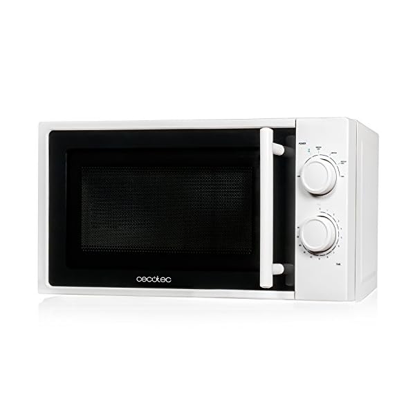 Cecotec, Mikrowelle, Weiß, Input 1.200 W, Output 700 W, 20 L, 6 Stufen