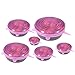 Produktbild SHUFAGN,6 PCS-Silica-Gel-Zugabdeckung Durable Extensible Food Protection-Abdeckung(Color:Pinke Rose)
