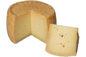 GENERICO Pecorino semistagionato Calabrese forma 1,2 kg Oro delle Muse | Specialità artigianale lavorato a mano | Prodotti tipici calabresi | Gusto classico