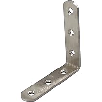 Staffe Angolari In Acciaio Inox - 30 Pezzi Con Viti - Per Mobili, Scaffali, Armadi - 3 Misure Diverse - Foto 8