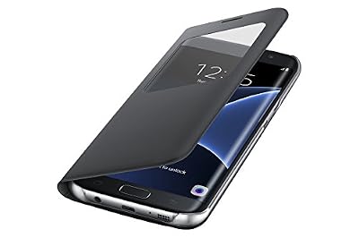 Samsung S View Etui pour Samsung Galaxy S7 Edge Noir