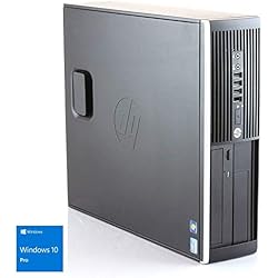Hp Elite 8300 - Ordenador de sobremesa (Intel Core i5-3470, 8GB de RAM, Disco SSD de 240GB, Lector DVD, Windows 10 PRO ES 64) - Negro (Reacondicionado)