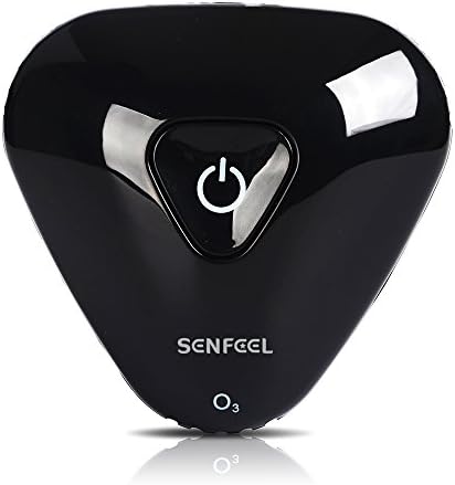 Air Purifier, Mini USB Ozone Air Freshners, Air Ioniser, Sterilize and Remove Bad Odors for Refrigerator, Car, Shoe Cabinet, Pet Room, Storage Room, Confined Space ( Black)
