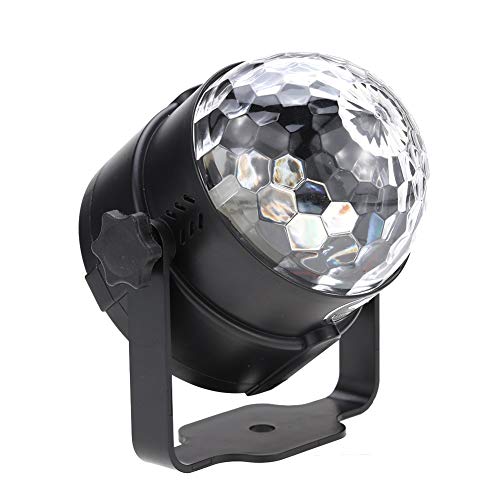 Luces de discoteca, LED SJLED giratorio mágico de 3 W DJStrobe luces de iluminación RGB efecto escena luz de proyección para niños sala de bailar boda cumpleaños fiestas regalos