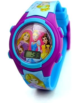 'Disney Princess Cinderella & Friends' Mädchen Digital Metall Dose Geschenk Armbanduhr