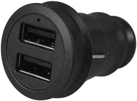 Type S AC53316 Twin USB Converter, Black