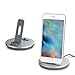 Produktbild 2 In 1 Telefon Aufladung Dock Stand für iPhone Aluminium 8 Pin Beleuchtung Ladegerät Station für iPhone 6s 6 Plus SE 5s 5 iPad Pro Air 2 iPad Mini 4 3 2 iPod touch 5. 6. Gen nano 7. Gen
