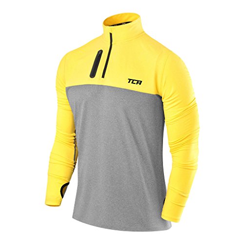 long sleeve half zip running top