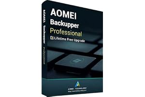 AOMEI Backupper Professional Edition för 2 st, aktiveringskod via post – brev frakt inklusive livslånga uppgraderingar