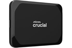 Crucial X9 1TB Portable External SSD - Up to 1050MB/s, External Solid State Drive, Works with PlayStation, Xbox, PC and Mac, USB-C 3.2 - CT1000X9SSD902