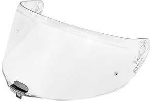 VCOROS Visiera Casco,Visiera Lente Per FF811/VECTOR II/Citation II,Sostituzione della Visiera della Lente del Casco del Parabrezza del Motociclo,Accessori per Caschi da Moto (Trasparente)