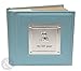 My 1St Year Baby Boy Photo Album - Faux Leather Blue Baby Picture Album
