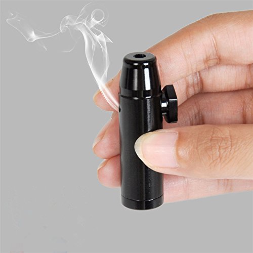 TS Trade 2X Aluminium Tabac Priser Sniffer Fusée Snorter Tube Renifler Distributeur