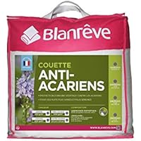 Blanrêve ctphyvd012422 – Edredón antiácaros caliente poliéster blanco 240 x 220 cm