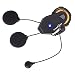 Produktbild FreedConn T-Max Helm Bluetooth Headset Voll Duplex Walkie Talkie für 6 Fahrer Gruppe Intercom Motorrad Ski Fahren (1500m, Wasserdicht, FM Radio, Voice Prompt, Weiches Kabel,1 Stück)