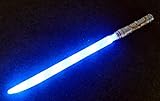  NICK and BEN Licht-Schwert Laser-Schwert 70 cm Leuchtstab Farbe blau LED für Kinder Weltraum-Waffe mit Sound für kleine Jedis