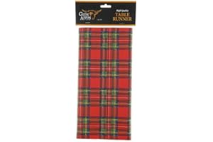 BUOSHA Tartan Royal Stewart Paper Table Runner 4mt Long
