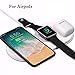 Produktbild LCLrute Premium Wireless Charger Fast Charging Airpower,QI Wireless Charger Base for iWatch for iPhone for Airpods 2 Quick Wireless Charging