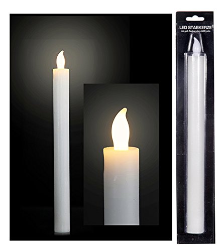 Preisvergleich Produktbild LED-Stabkerze mit beweglicher Flamme