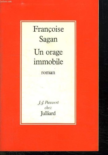 couverture de : Un Orage immobile