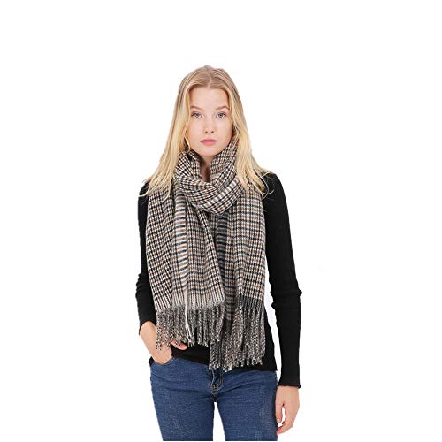 Divine Shield - Bufanda - para mujer Schwarzkaffeebraun XXL