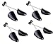 Produktbild erioctry Herren Schuhspanner/Schuhspanner/Schuhspanner/Schuhhalter mit Zugfeder, verstellbar, Schwarz, 4 Paar