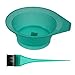 Professional Salon Hair Tinting Bowl & Brush - Frosted Green
