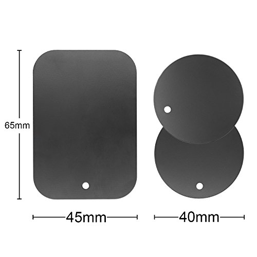 Mobilefox 360Â° Magnet Auto KFZ Handy Halterung Halter Armaturenbrett Windschutzscheibe fÃ¼r Apple iPhone X/8/7/7 Plus/6/6S Plus/SE/5/5S/5C/4/S