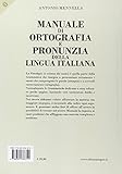 Image de Manuale di ortografia e pronunzia della lingua ita