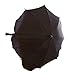 Lux4Kids Baby Pram Pushchair Sun Parasol / Universal Beach Umbrella Shade Canopy 06 Black