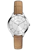 s.Oliver Damen-Armbanduhr Analog Quarz Leder SO-3122-LQ
