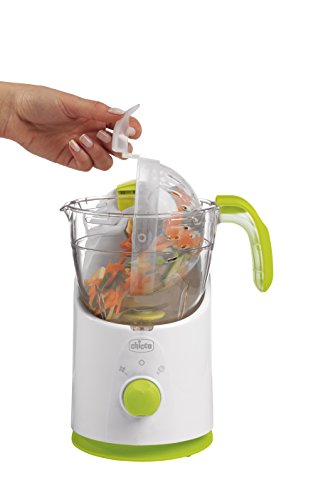 Chicco 00007656000000 Dampfgarer „Easy Meal“, Bpa frei, mehrfarbig - 10