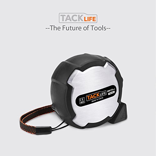 TACKLIFE-TM-D02- Cinta m trica de acero de 8 metro Cinta de medida econ mica de funci n autobloqueo y alta precisi n antidesgaste flexometro dise o antideslizante e inoxidable reviews TACKLIFE-TM-D02- Cinta m trica de acero de 8 metro Cinta de medida econ mica de funci n autobloqueo y alta precisi n antidesgaste flexometro dise o antideslizante e inoxidable