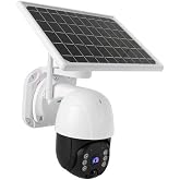 Solar Panelli Su Ge&ccedil;irmez Gece G&ouml;r&uuml;ş Destekli Wifi Bağlantılı G&uuml;venlik Kamerası (5122)