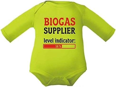 Baby Body 1/1-Arm (Fb. apfelgruen) (Gr.98) Biogas Supplier / ENGL