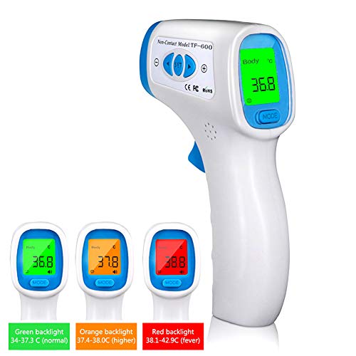 Preisvergleich Produktbild Baby-Thermometer Digital Körpertemperatur Fieber Messung Stirn Berührungsloses LCD IR-Thermometer 5291