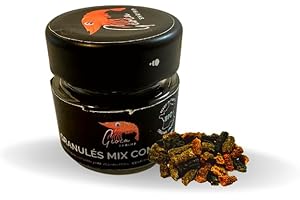 GIOIA SHRIMP Granulés Mix Complete - Alimentation crevettes d'aquarium - Fabriqué en France